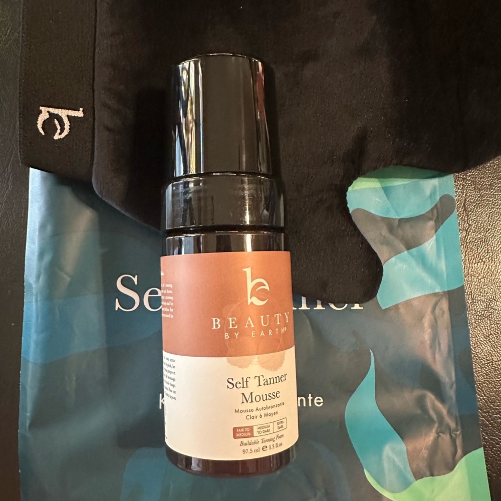 Beauty by Earth Self Tanner Mousse New fair to medium ￼